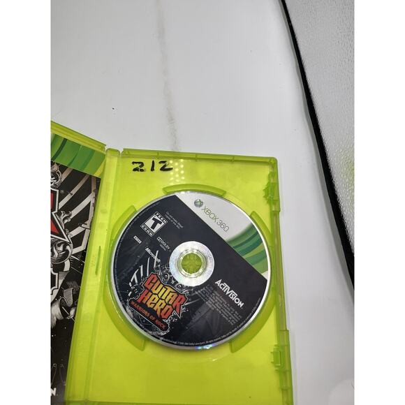 Guitar Hero: Warriors of Rock XBOX 360 2010 COMPLETE W/MANUAL CIB RARE - Picture 5 of 7